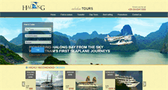 Desktop Screenshot of halongtravel.com
